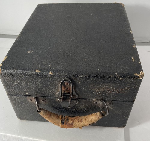 Macchina stenografica stenografica con custodia orig e carta vintage COSÌ COM'È esposizione o riparazione - Foto 6 di 10