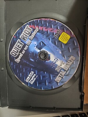 AUTOGRAPHED Quiet Riot Live! DVD 21st Century 20 Yrs Metal Health