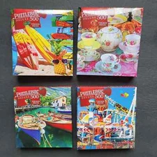 PUZZLEBUG 500 piece Jigsaw Puzzles You Pick Many to choose CrazArt 100% Complete