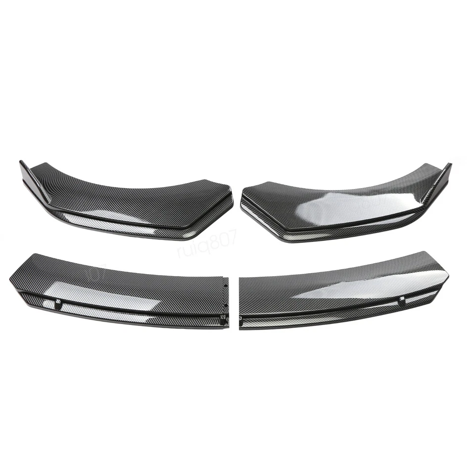 CARBON FIBER STYLE Chin Front Bumper Lip Body Kit Splitter for Mazda CX-5 CX-9 Foto 2 de 4