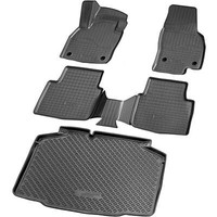 FußMatten & Kofferraumwanne Set Passend FüR Skoda Kamiq | Standardboden | 2019>