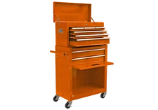 Detachable Rolling Tool Chest Cabinet w/ Wheels & 8 Drawers Tool Storage Cabinet