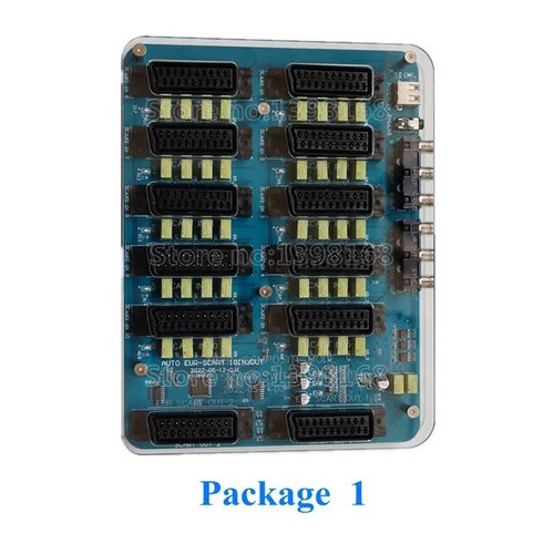 EUR SCART Automatik 10 in 3 Out Verteiler Konverter Automatik Trennbrett - Bild 7 von 10