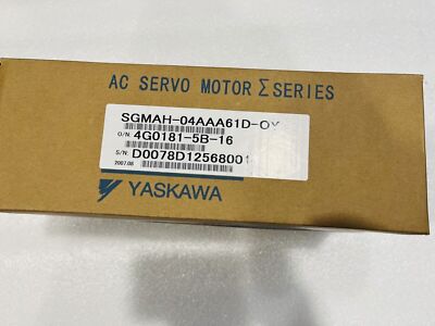 1PC New Yaskawa SGMAH-04AAA61D-OY Servo Motor In Box Expedited Shipping