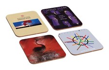 Depeche Mode Album H&uuml;llen - 4 St&uuml;ck Holz Untersetzer Set