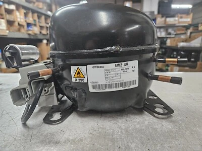 EMBRACO EMX3115U 1/5HP 115V 1PH 60HZ R-290 REFRIGERATION COMPRESSOR
