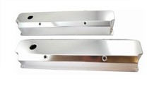 Bb Chrysler Fabricated Valve Covers Mopar 383 426 440 V8 Fab Aluminum Polished