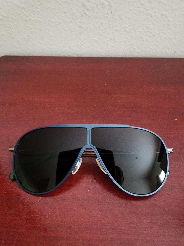 GAFAS DE SOL AVIADOR LENTES AZUL OSCURO MCM502S 403 65O02 145 #3. ITALIA. Con FUNDA RÍGIDA Foto 2 de 4