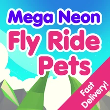 Mega Neon Fly Ride MFR ✨ US Seller ✨ Adopt From Me Today!