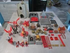 lot figures / 5 dragons / elements castle red dragon 3269