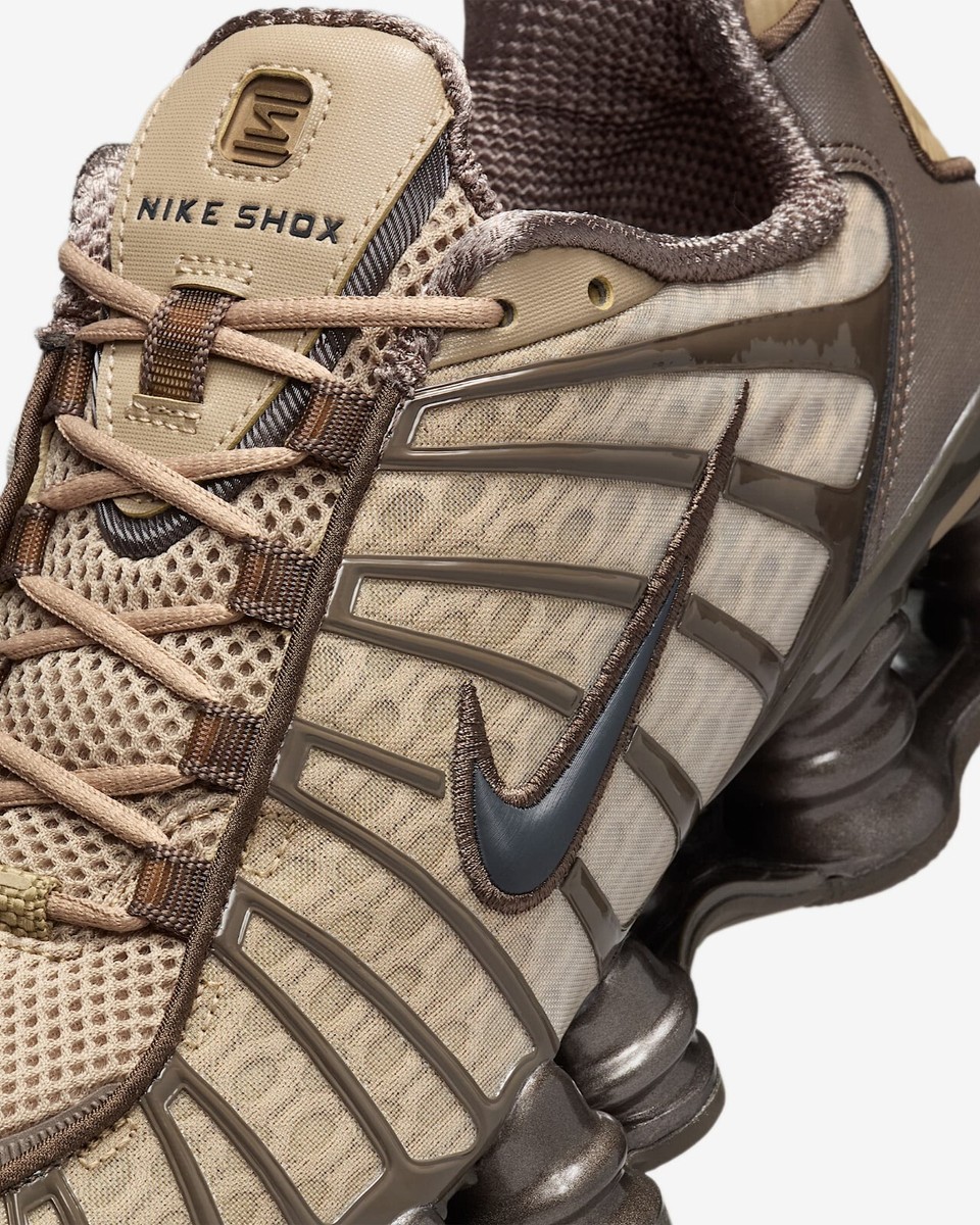 Nike WMNS Shox TL Khaki Ironstone Brown AR3566-201 Women's Size | eBay