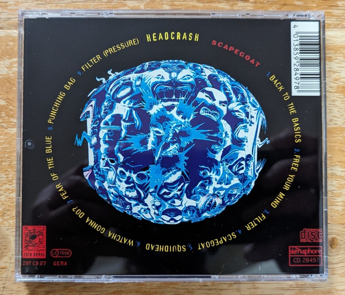Headcrash- Scapegoat CD- ELECTRO FUNK! INDUSTRIAL METAL Headcrash- Scapegoat CD- ELECTRO FUNK! INDUSTRIAL METAL