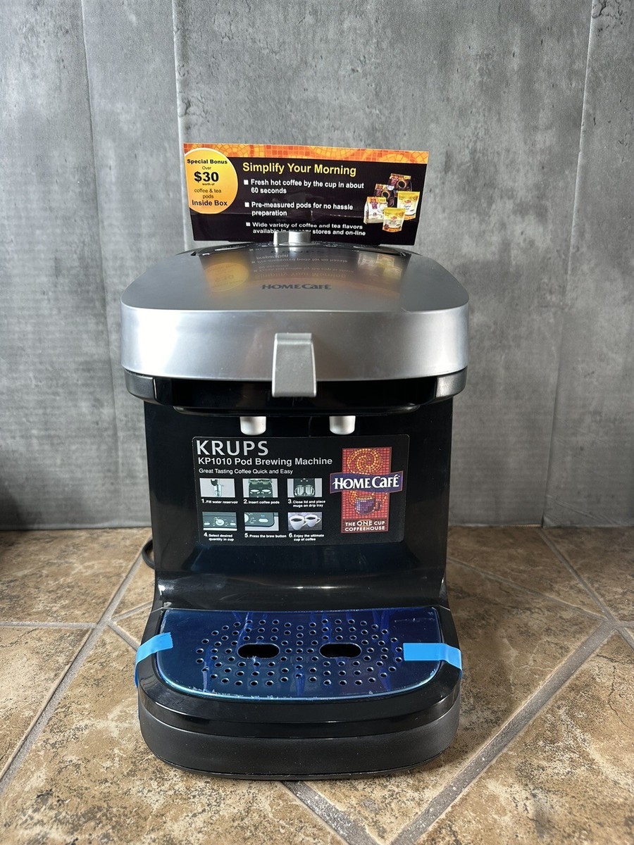 Krups Home Cafe KP1010 Pod Cup Machine Coffee Espresso Single