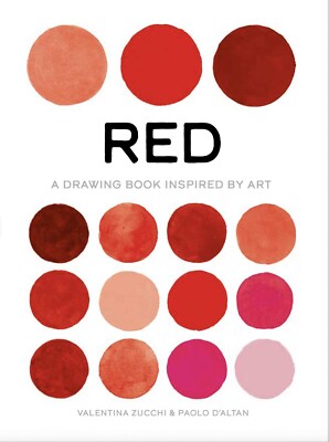 Red: A Drawing Book Inspired by Art try different artistic techniques Materials