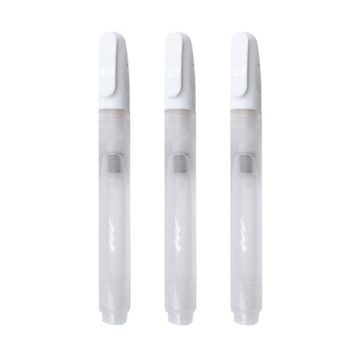 Pack of 3 Empty Refill Pen Ink Touch up 5mm Nib Paint Whiteboard Pen Blank