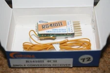 Corona RS410II  selective/auto shift 4 Channel super micro Receiver 72MHz