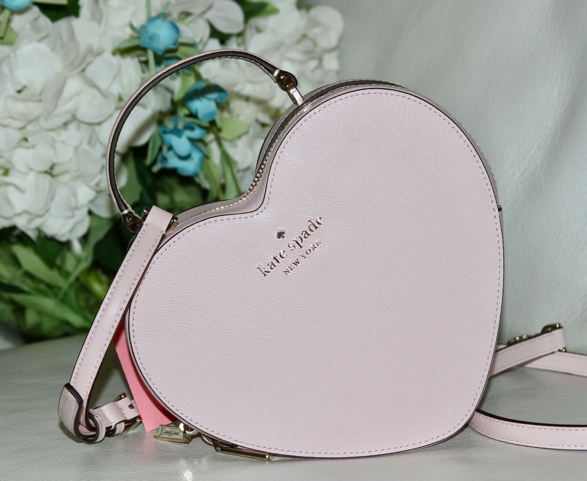 Kate Spade Heart Crossbody Love Shack 3D Pink Valentines Day Bag