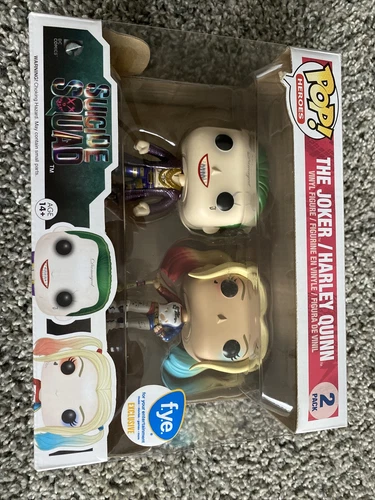 Funko POP! Heroes Suicide Squad FYE Exclusive 2pk Joker and Harley Quinn