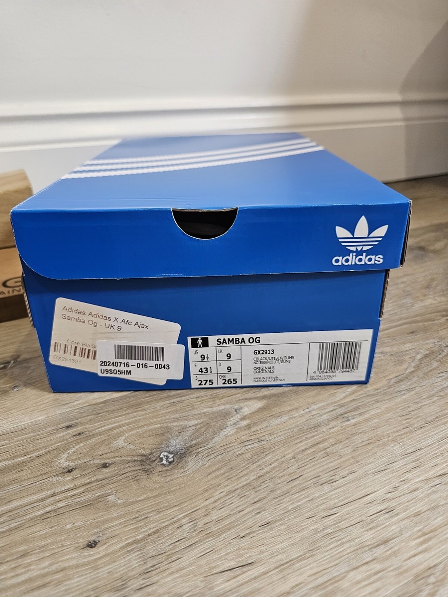 Adidas Samba Og Three Little Birds Bob Marley Ajax Size 9 UK