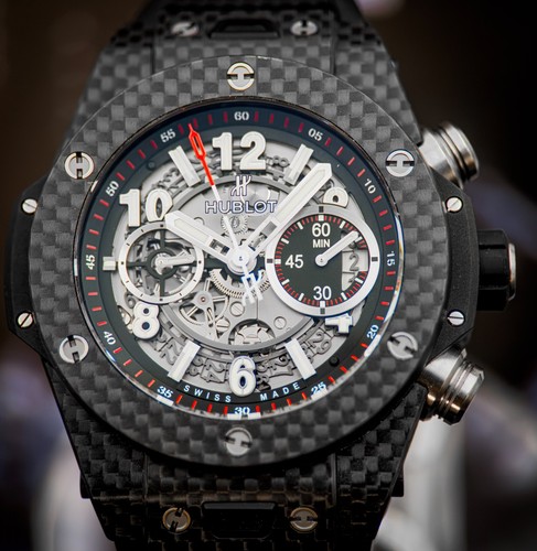 2015 Hublot Big Bang Unico Skeleton Dial Ceramic Chronograph 411.QX.1170.RX