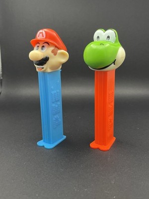 2x PEZ Spender Super Mario von Nintendo 1998