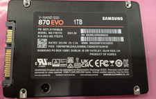 Samsung 870 EVO 1TB 2.5" SATA III V-NAND SSD MZ-77E1T0 MZ7L31T0HBLB