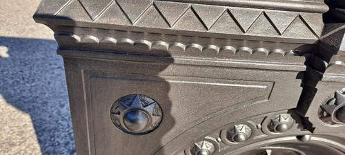 Victorian Cast Iron Combination Fireplace surround Original Antique fireplace - Picture 9 of 12