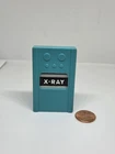 Vintage Fisher Price little people turquoise blue X-ray machine for Hospital 931