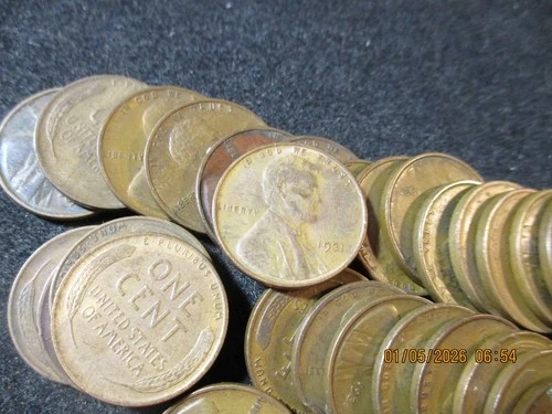 1931 LINCOLN WHEAT CENT ROLL - GOOD +