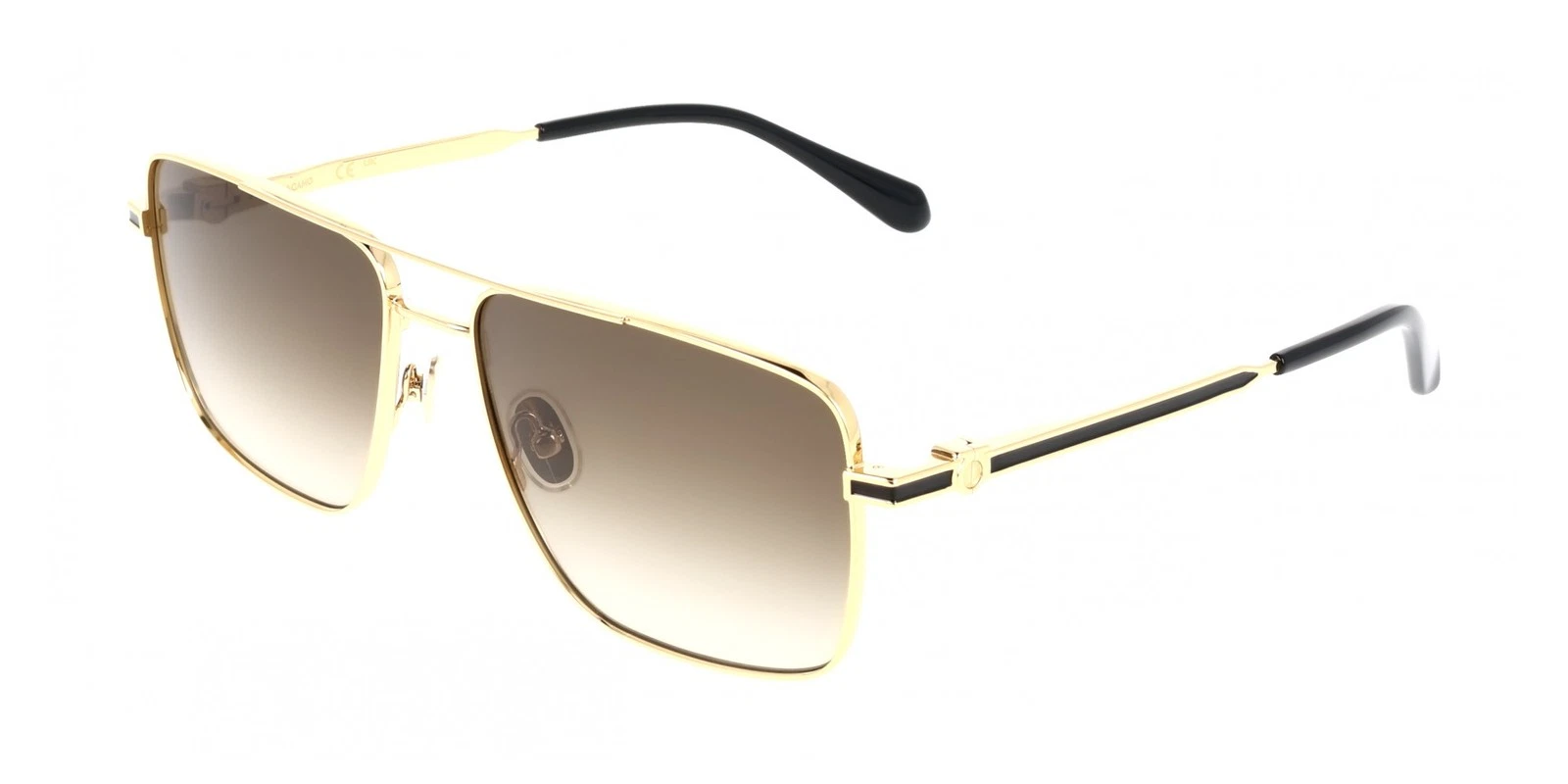 Ferragamo — Ferragamo Sunglasses SF329SLBI Gold/Khaki Gradient 60/17/145 Men
