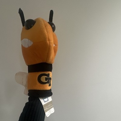 Team Golf GT Georgia Tech Buzz Driver Head Cover Gold Black White Yellow Jackets