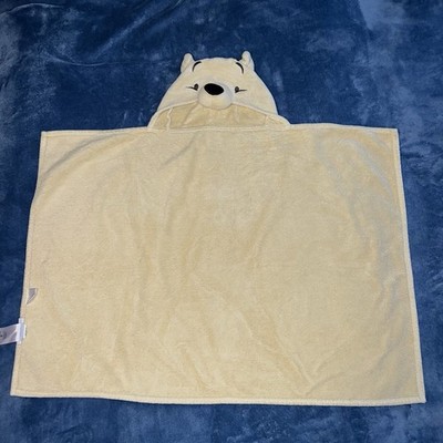 Pottery Barn Kids Winnie the Pooh Towel With Hood Classic Pooh