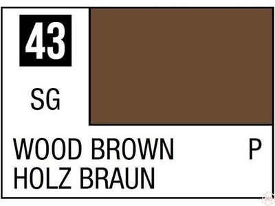 Mr.Hobby - Mr.Color C-043 Wood Brown, 10ml