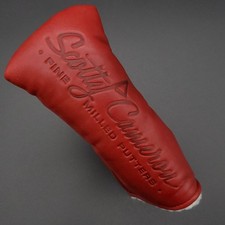 SCOTTY CAMERON STEER HIDE LEATHER CUSTOM SHOP PINFLAG PUTTER COVER