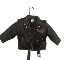 Harley Davidson Faux Leather Jacket Kids - Toddler Size 24M