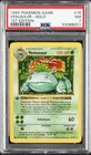 1999 POKEMON GAME 1ST EDITION #15 VENUSAUR-HOLO PSA 7
