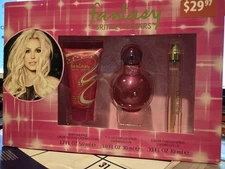 Britney Spears Fantasy 3 Pc Gift Set EDP Body Lotion Travel Spray Gift set