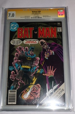 Signature Series CGC 7.0 Batman 290 1977 Signed Grell Skull Dugger Doctor Tzin