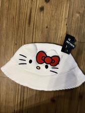 Hello Kitty Bucket Hat Sanrio 100% Cotton Tee...