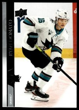2020-21 UPPER DECK HOCKEY CARD RYAN DONATO #613 SAN JOSE SHARKS 6369