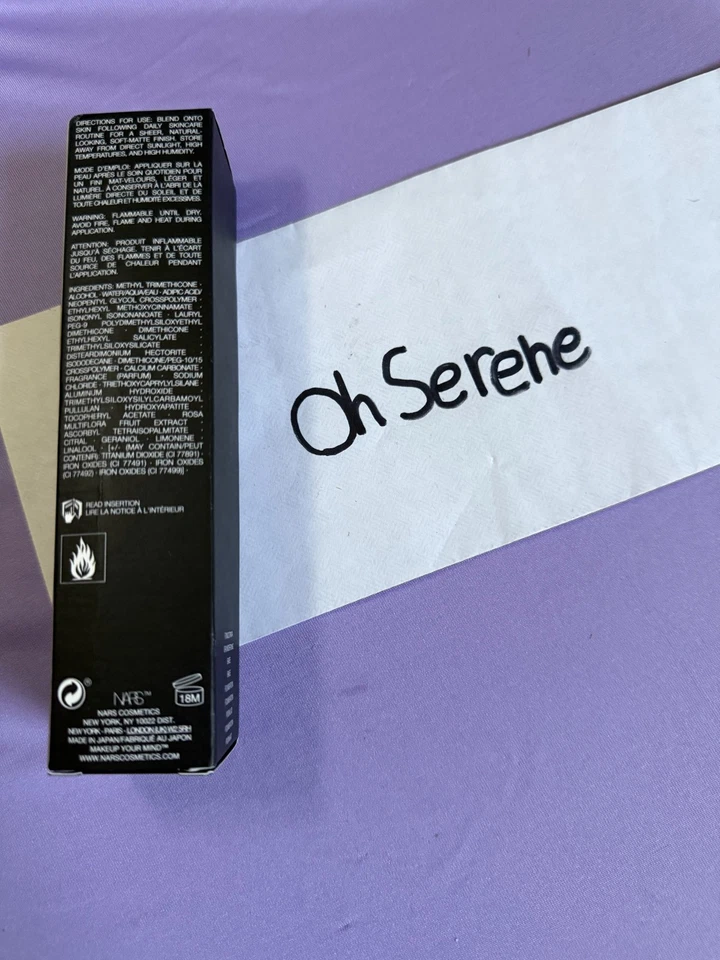 Nars Velvet Matte Skin Tint SPF 30 ALASKA Light 2 - Size 1.7 Oz. / 50mL - Image 4 of 4