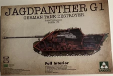 Takom 2106JAGDPANTHER G1 German Tank Destroyer Late Production S.Kfz.173  1/35