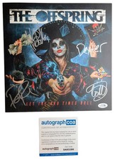 The Offspring Let The Bad Times Roll Signed Album ACOA