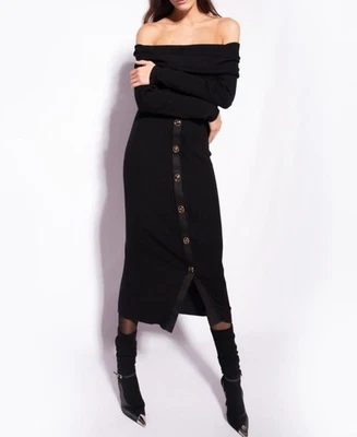 Robe midi en laine Pinko neuve Taille L - Photo 1/4