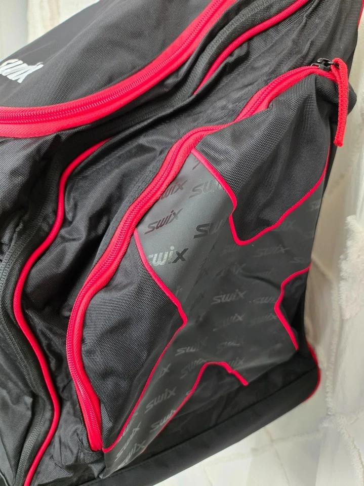 Swix Tri Pack #SW23 For Ski Boot Packpack Bag Black Red - Image 3 of 4