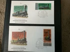 Russia 1978 #4657-4661 Locomotives - 5 Fleetwood FDCs