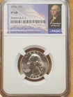 1964 NGC PF68 Proof - Silver Washington Quarter 25c US Coin
