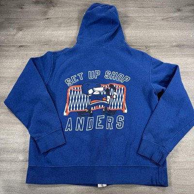 New York Islanders Hoodie Mens NHL Hockey Zip Sweatshirt Anders