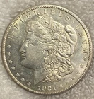1921-S Peace Silver Dollar $ 90% Silver Uncirculated Beautiful Flawless Coin