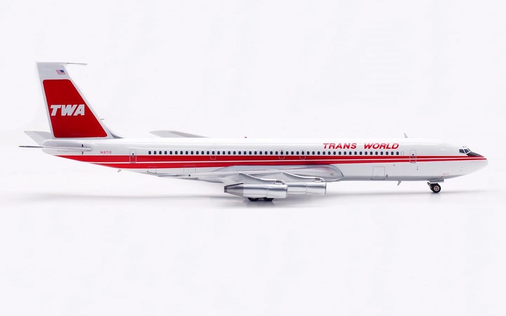 Inflight IF707TW0625 TWA Boeing 707-300 N18710 Diecast 1/200 AV